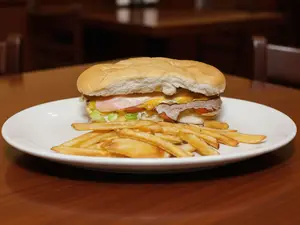 Lomito tradicional con papas