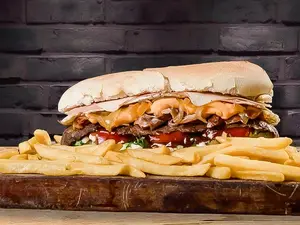 Lomito yankee con papas