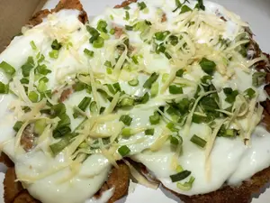 Milanesa Salsa Blanca