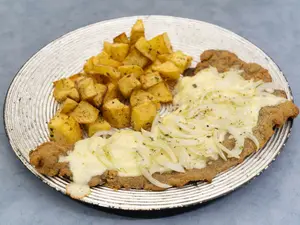 Milanesa fugazzeta