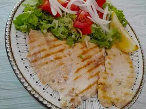 Pechuga grillada