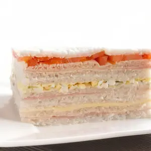 Triple de jamón y huevo