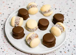 Alfajorcitos choc maicena 1/4