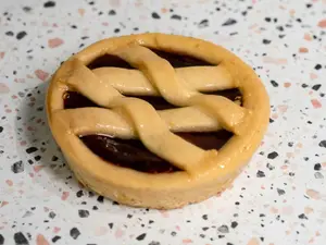 Mini pasta frola vegana