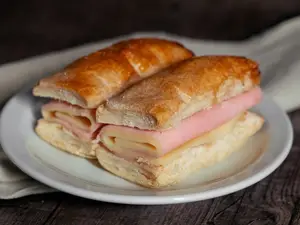 12 Fosforitos De Jamón Y Queso