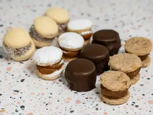 Alfajorcitos mix x 1/4 kg