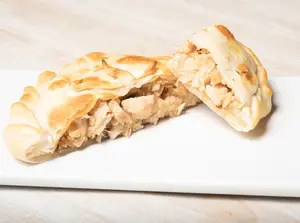 Tarta de pollo al verdeo