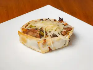 Empanada de vegetales rústicos