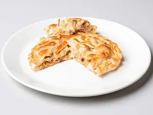 Tarta de pollo al champignon