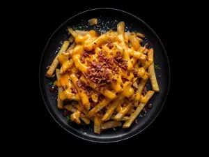 Cheddar y bacon