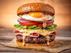 Hamburguesa la tranqui