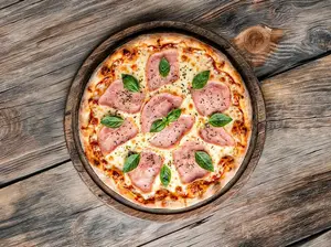 Pizza de jamón