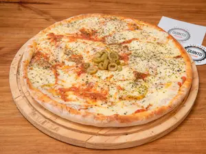 Pizza con muzzarella