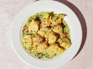 Agnolottis de pollo