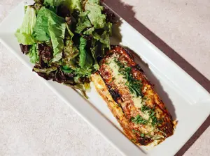 Berenjena a la parmegiana
