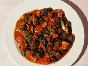 Gnocchi negro frutti di mare