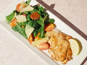 Paillard de pollo
