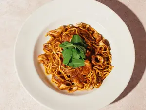 Tagliolinis con Langostinos