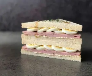 Jamón y huevo
