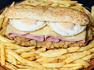 Completo + papas fritas