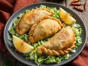 Empanada de carne frita