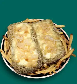Milanesa A La Pizza Fugazza