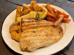 Pechuga grillé + guarnición