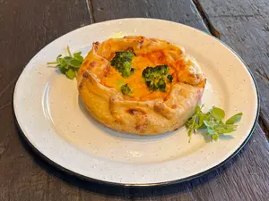 Tarta individual calabaza