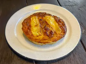 Tarta individual cebolla