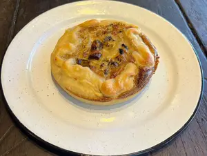 Tarta individual hongos