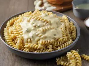 Fusillone con fonduta