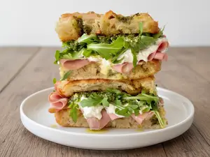 Mortadela con pistacho