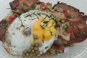 Costillita de cerdo a la rioja
