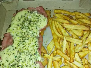 Milanesa de ternera jamon