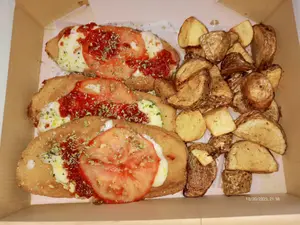 Milanesas de berenjena napo