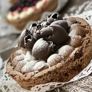 Mini cake de dulce de leche