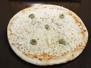 Pizza congelada con muzarella