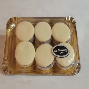 Alfajores maicena  6 unidades
