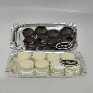 Mini alfajores x8u bañados