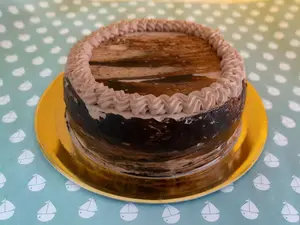 Mousse cake chica