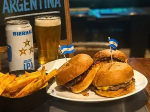 Hamburguesa 3 estrellas individual