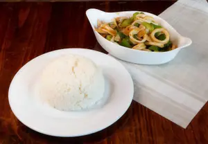 Calamares con verduras