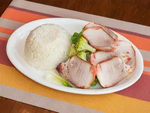 Cerdo con verduras