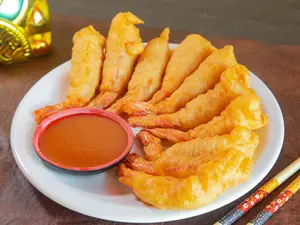 Langostinos fritos 10 unidades