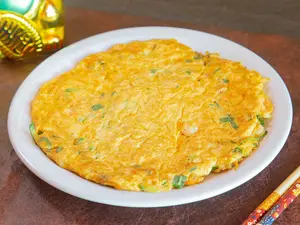 Omelette de camarón