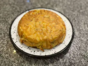 Tortillita de papa y cebolla