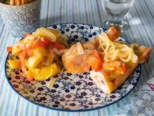 1/4 Pollo al horno