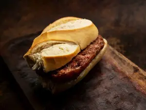 Sándwich de chorizo simple
