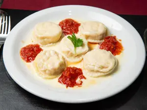 Sorrentinos de ricota y jamón