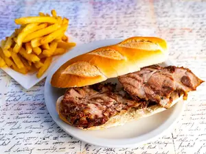 Bondiopán + papas fritas